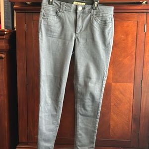 Dark gray skinny pants